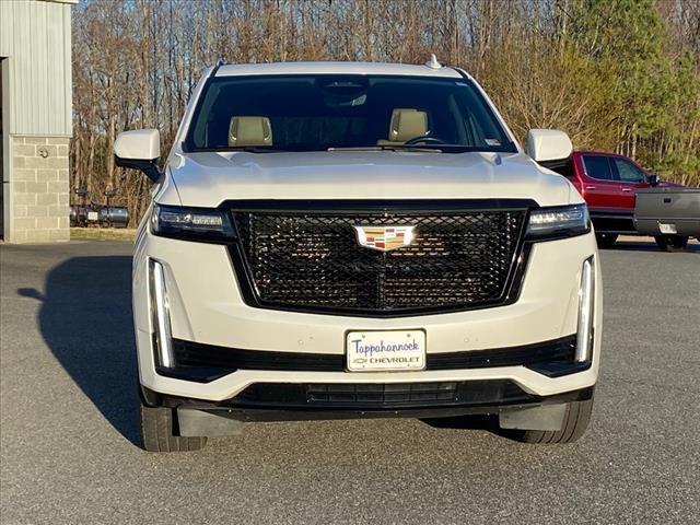 Photo of 2021 Crystal White Tricoat Cadillac Escalade ESV