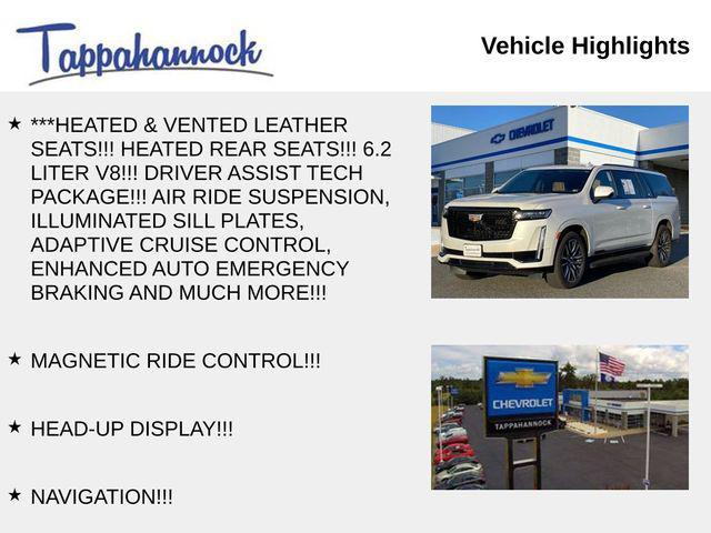 Photo of 2021 Crystal White Tricoat Cadillac Escalade ESV