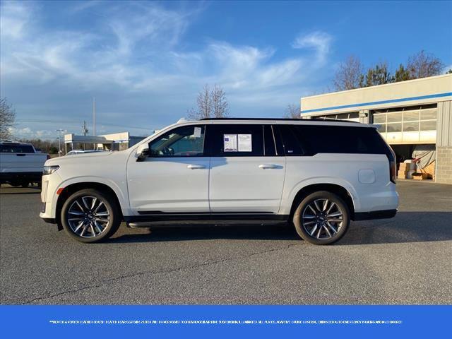 Photo of 2021 Crystal White Tricoat Cadillac Escalade ESV