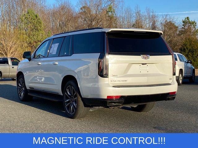Photo of 2021 Crystal White Tricoat Cadillac Escalade ESV