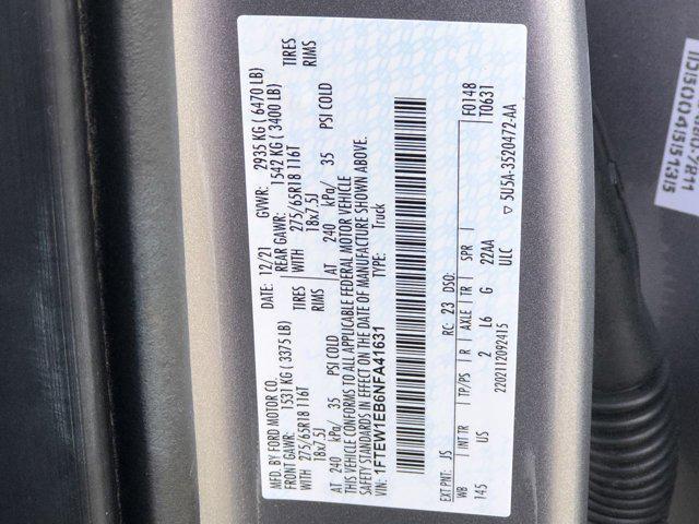 Photo of 2022 Iconic Silver Metallic Ford F-150