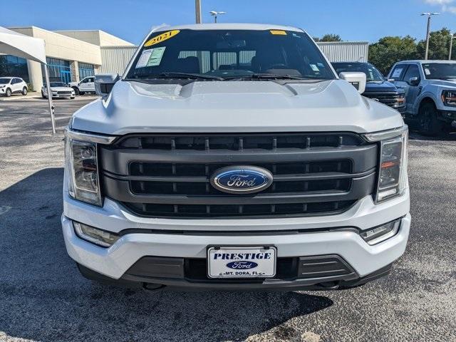 Photo of 2021 Space White Metallic Ford F-150