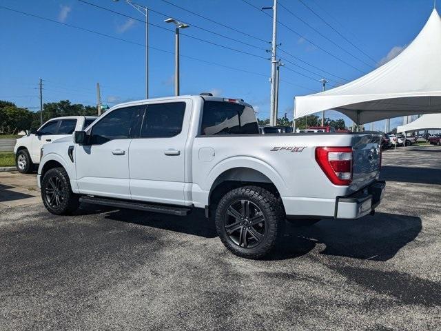 Photo of 2021 Space White Metallic Ford F-150