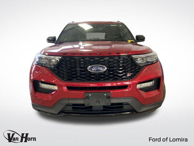 Photo of 2021 Rapid Red Metallic Tinted Clearcoat Ford Explorer