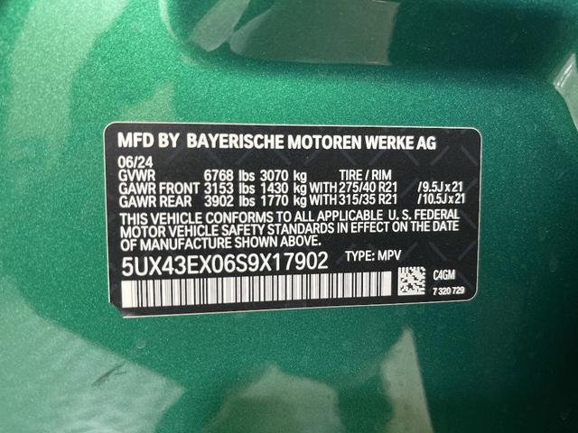 Photo of 2025 Isle of Man Green Metallic BMW X6