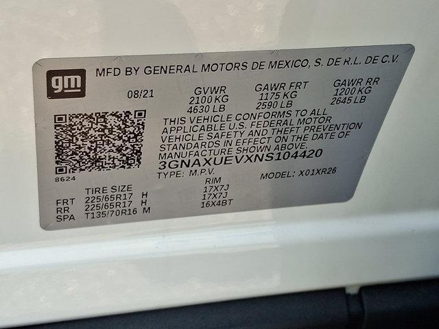 Photo of 2022 Summit White Chevrolet Equinox