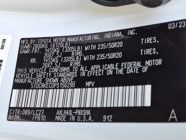 Photo of 2023 Wind Chill Pearl Toyota Sienna
