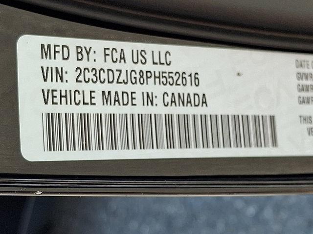 Photo of 2023 Pitch Black Clearcoat Dodge Challenger