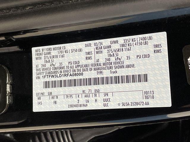 Photo of 2024 Agate Black Metallic Ford F-150