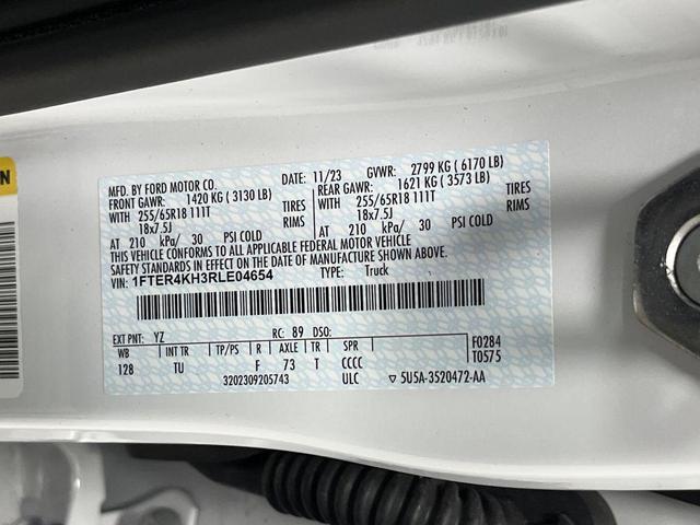 Photo of 2024 Oxford White Ford Ranger
