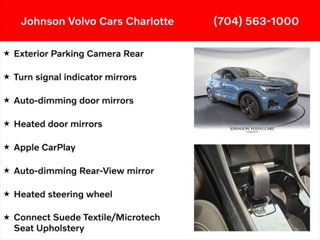 Photo of 2024 Fjord Blue Metallic Volvo C40 Recharge Pure Electric