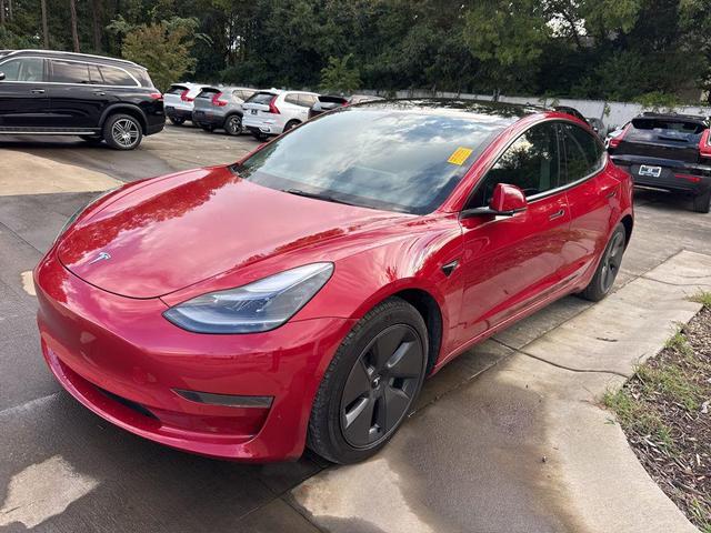 Photo of 2022 Red Multi-Coat Tesla Model 3