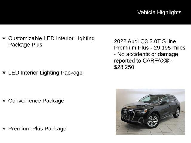 Photo of 2022 Mythos Black Metallic Audi Q3