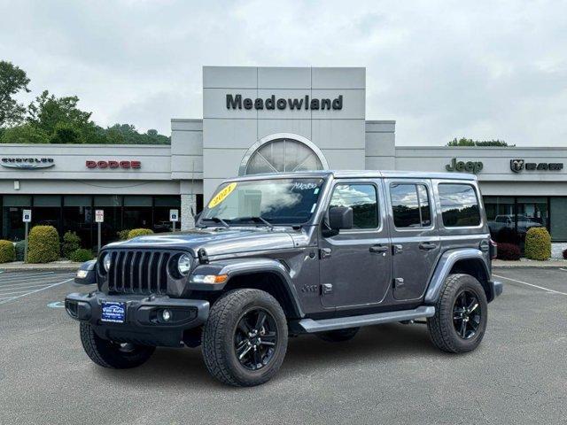 Photo of 2021 Gray Jeep Wrangler Unlimited