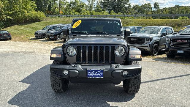 Photo of 2021 Gray Jeep Wrangler Unlimited