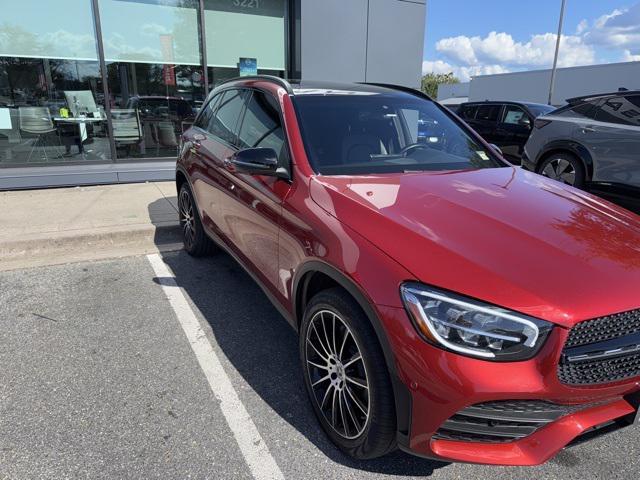 Photo of 2021 designo Cardinal Red Metallic Mercedes-Benz GLC 300