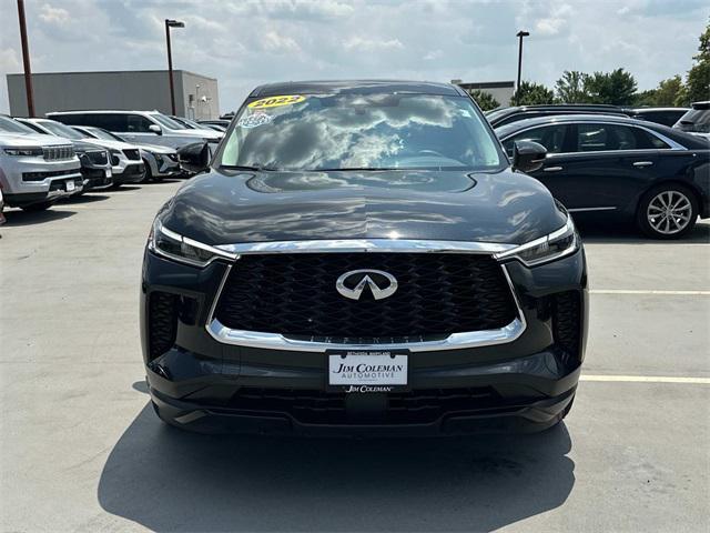 Photo of 2022 Mineral Black INFINITI QX60