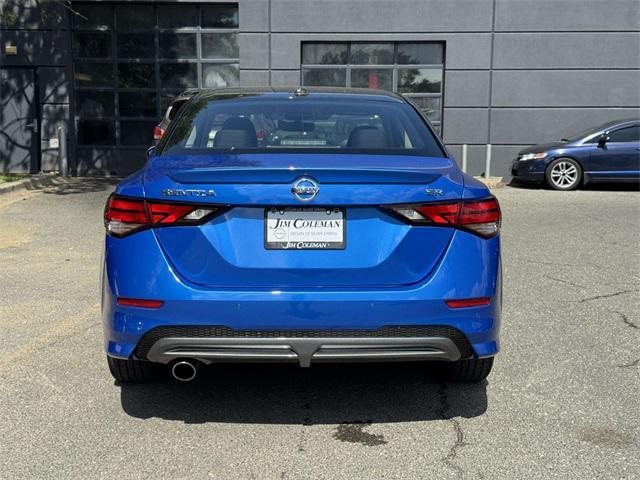 Photo of 2023 Electric Blue Metallic/Super Black Nissan Sentra