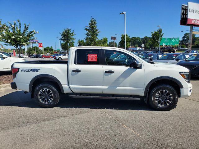 Photo of 2024 Glacier White Nissan Titan