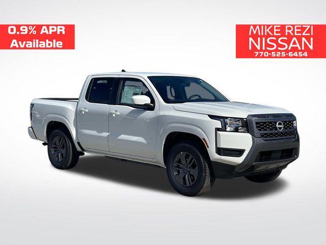 Photo of 2025 Glacier White Nissan Frontier