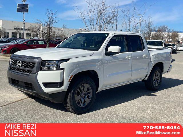 Photo of 2025 Glacier White Nissan Frontier