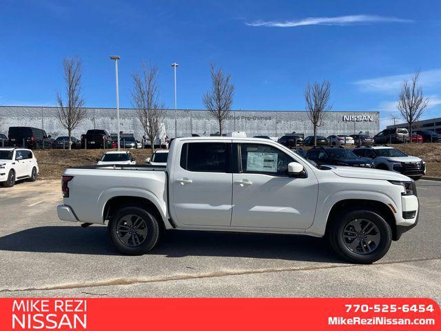 Photo of 2025 Glacier White Nissan Frontier