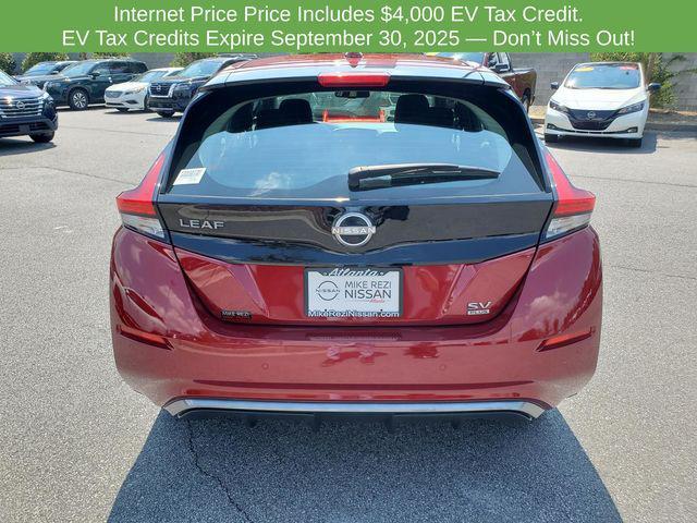 Photo of 2023 Scarlet Ember Tintcoat Nissan Leaf
