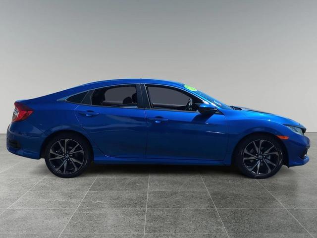 Photo of 2021 Aegean Blue Honda Civic
