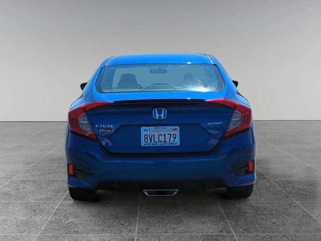 Photo of 2021 Aegean Blue Honda Civic
