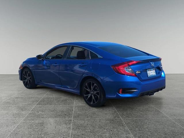 Photo of 2021 Aegean Blue Honda Civic