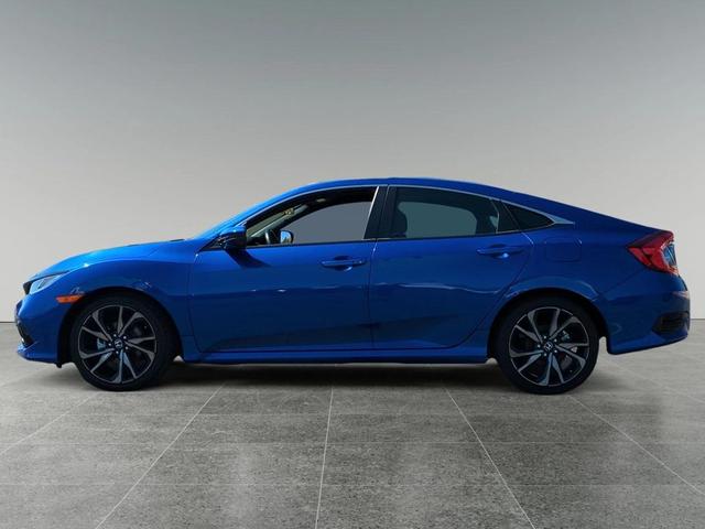 Photo of 2021 Aegean Blue Honda Civic