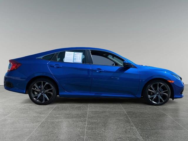 Photo of 2021 Aegean Blue Honda Civic