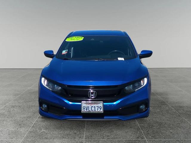 Photo of 2021 Aegean Blue Honda Civic