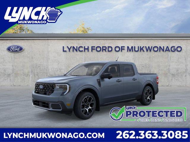 Photo of 2025 Azure Gray Metallic Tri-Coat Ford Maverick