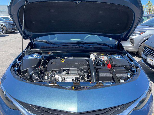 Photo of 2024 Lakeshore Blue Metallic Chevrolet Malibu