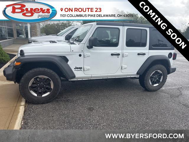 Photo of 2020 Bright White Clearcoat Jeep Wrangler Unlimited
