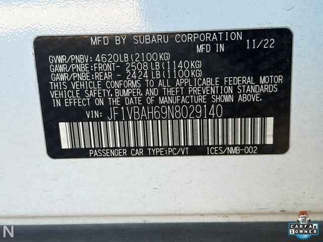 Photo of 2022 Ceramic White Subaru WRX