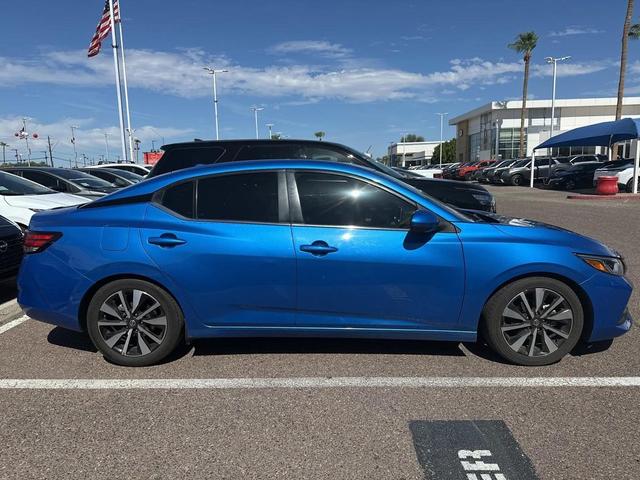 Photo of 2023 Electric Blue Metallic Nissan Sentra