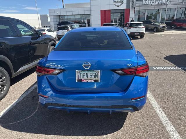 Photo of 2023 Electric Blue Metallic Nissan Sentra