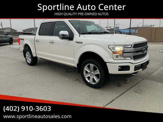 Photo of 2019 White PLATINUM METALLIC Ford F-150