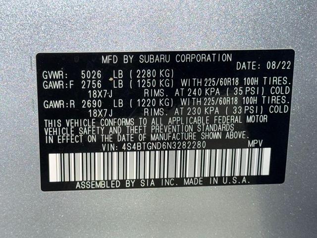 Photo of 2022 Ice Silver Metallic Subaru Outback