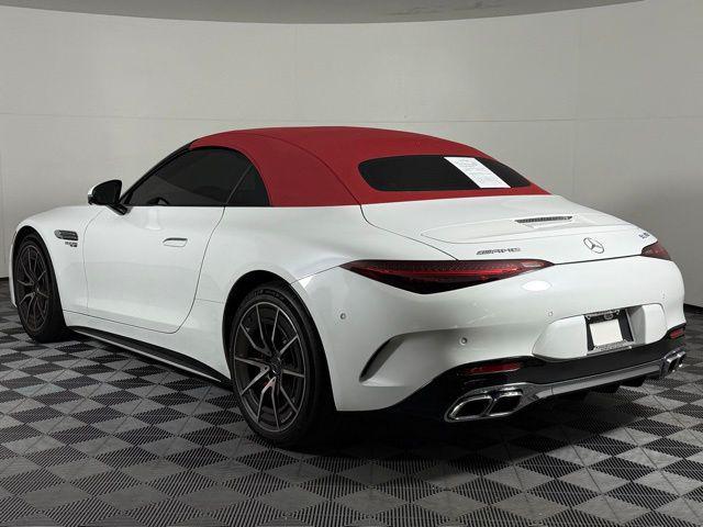 Photo of 2023 MANUFAKTUR Moonlight White Metallic Mercedes-Benz AMG SL 55