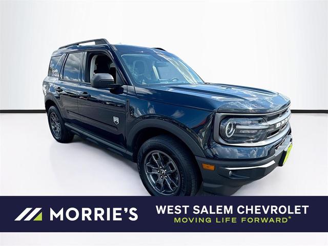 Photo of 2022 Alto Blue Metallic Tinted Clearcoat Ford Bronco Sport