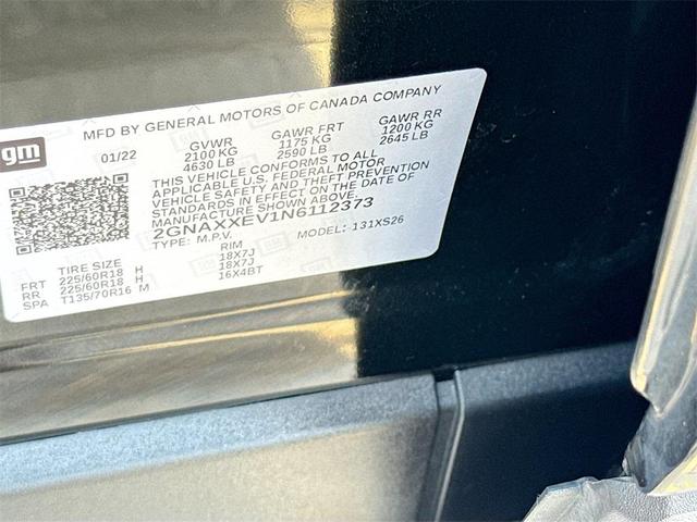 Photo of 2022 Mosaic Black Metallic Chevrolet Equinox