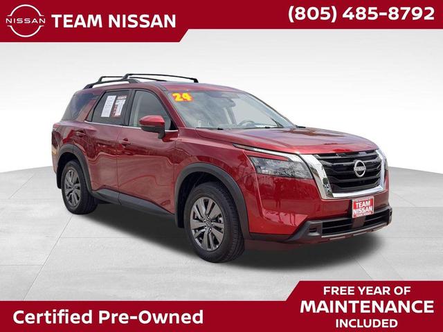 Photo of 2024 Scarlet Ember Nissan Pathfinder