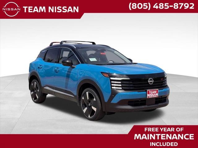 Photo of 2025 Arctic Ice Blue Metallic/Super Black Nissan Kicks