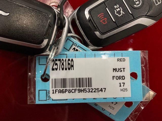 Photo of 2017 Ruby Red Metallic Tinted Clearcoat Ford Mustang