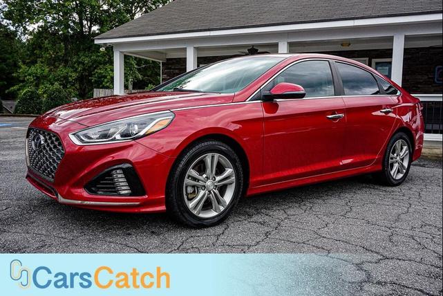 Photo of 2019 Scarlet Red Hyundai SONATA