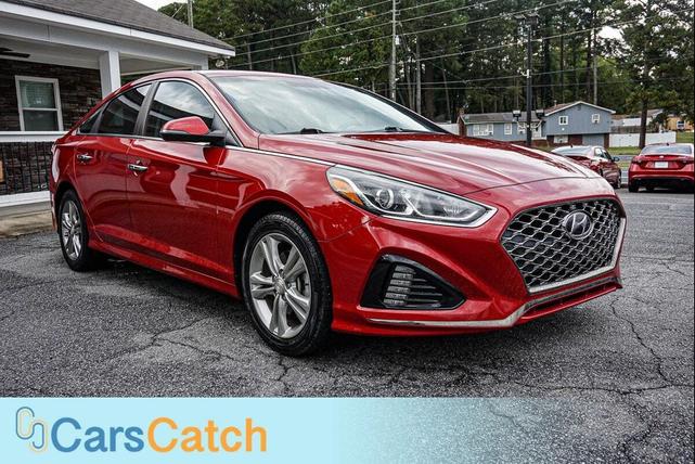 Photo of 2019 Scarlet Red Hyundai SONATA