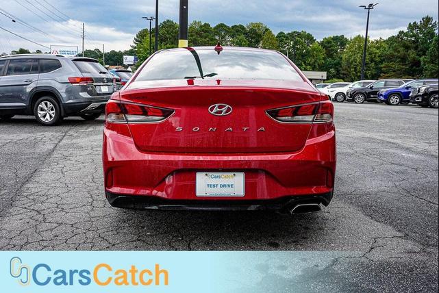 Photo of 2019 Scarlet Red Hyundai SONATA